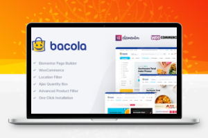 WordPress外贸模板Bacola主题 杂货店食品电子商务主题下载