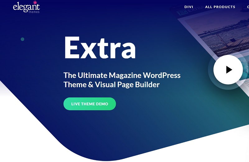 Extra主题 wordpress theme  优雅杂志风 WordPress主题