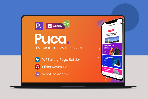 独立站主题下载Puca主题WooCommerce电商主题手机移动