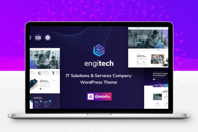 外贸建站Engitech主题 WordPress IT信息技术及解决方案主题模板