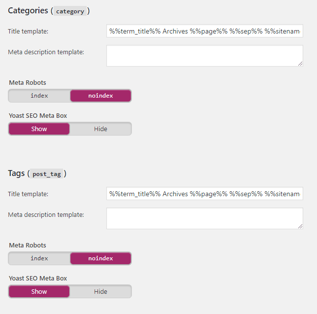 Categories-and-Tags-set-to-noindex