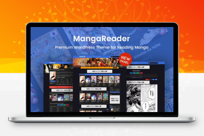 跨境课程网独立站搭建MangaReader主题 新闻杂志漫画阅读主题模板