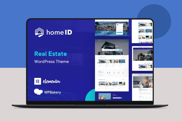 独立站外贸模板HomeID主题下载 WordPress高端房地产行业模板