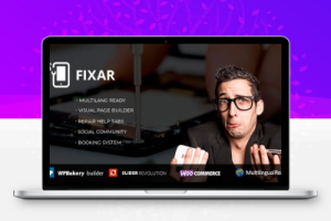 独立站Fixar主题电话和电脑维修WordPress主题设备维修模板下载