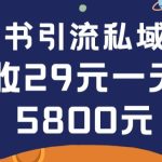 在小红书引流私域卖壁纸每张29元单日最高卖出200张(0-1搭建教程)