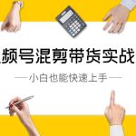 视频号混剪带货实战课，小白也能快速上手（10节课）