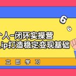 （9331期）个人-闭环实操营：为个人ip打造稳定变现基础，从价值定位/爆款打造/产品…