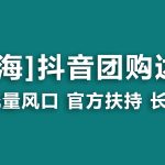 （9062期）【蓝海项目】抖音团购达人 官方扶持项目 长期稳定 操作简单 小白可月入过万