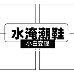 2024全新冷门水淹潮鞋无人直播玩法，小白也能轻松上手，打爆私域流量，轻松实现变现