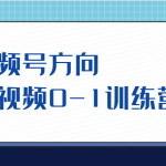 视频号方向，短视频0-1训练营（10节直播课程）