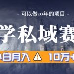 暴力国学私域赛道，小白月入10万+，引流+转化完整流程【揭秘】
