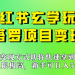 新手也能日入500的玩法，上限极高，小红书玄学玩法，塔罗项目变现大揭秘！！