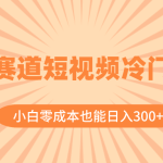 （8346期）情感赛道短视频冷门玩法，小白零成本也能日入300+（教程+素材）