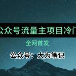 12月份最新公众号流量主小众赛道推荐，30篇以内就能入池！