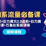 （7850期）2023淘系流量必备课 直通车2.0进阶+引力魔方2.0进阶+引力魔方系统课+万象台