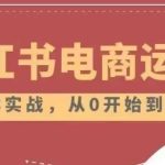 #原创
                                 
                                                                小红书店铺运营从小白到大神2.0，从入门到精通