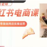 #原创
                                 
                                                                景景小红书电商新手实操课程，新手零基础网店实操运营