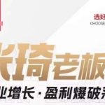 【组合课】张琦张琦老板企业增长·盈利爆破系统（直播专享）