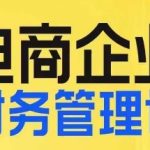 电商企业财务管理线上课，为电商企业规划财税