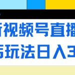 最新视频号直播卖惨乞讨玩法，流量嘎嘎滴，轻松日入300+