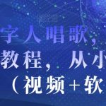 AI数字人唱歌，保姆级AI教程，从小白到专家（视频+软件）