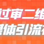 （6517期）二维码过咸鱼 小红书检测，引流神器，AI二维码，自媒体引流过审