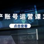 （6230期）房产账号运营课1.0：从0播放到10w播放，教你做垂直账号，陪你做房产成交