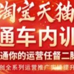 天问电商·2023淘宝天猫直通车内训课，零基础学起直通车运营实操课程