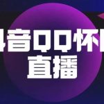 抖音怀旧QQ直播间玩法，一单199，日赚1000+（教程+软件+素材）【揭秘】