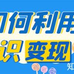 （4608期）知识IP变现训练营：手把手带你如何做知识IP赚钱，助你逆袭人生！