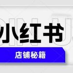 小红书店铺秘籍，最简单教学，最快速爆单，日入1000+