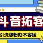 （4433期）斗音拓客-多功能拓客涨粉神器，引流涨粉刻不容缓