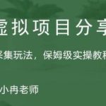 淘宝虚拟整店搬运采集玩法分享课：整店搬运采集玩法，保姆级实操教程