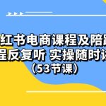 (10170期）小红书电商课程及陪跑 课程反复听 实操随时讲解 （53节课）