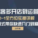 美客多开店到运营0-1全方位实战讲解 保姆式带你快速入门到精通