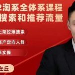 2022淘系全体系课程引爆搜索和推荐流量，新品上架拉爆搜索