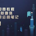 （10957期）短视频电商教程：2024年新媒体流量变现运营笔记（25节课）