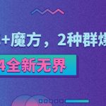 （11479期）2024全新无界：直通车+魔方，2种群爆玩法